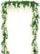 2Pcs 6ft Artificial Wisteria Garland - Hanging Floral Vine for Home, Garden, Outdoor Weddings, Arch & Floral Decor (White)